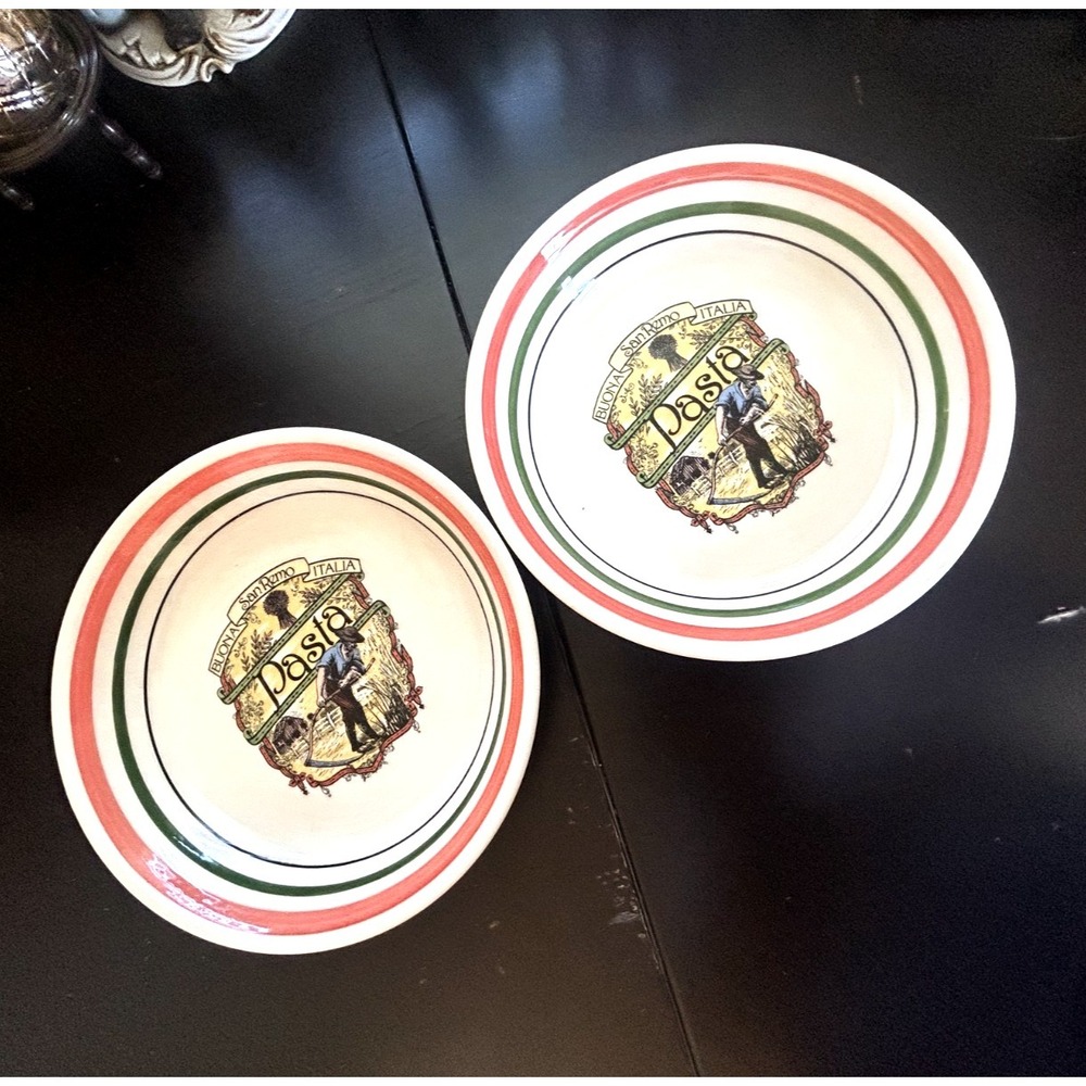 Himark Pasta Bowls Set of 2 8.25" Individual Serving Bowls